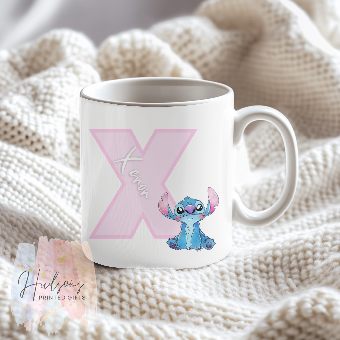 Stitch Cup (Name Personalised) (X)