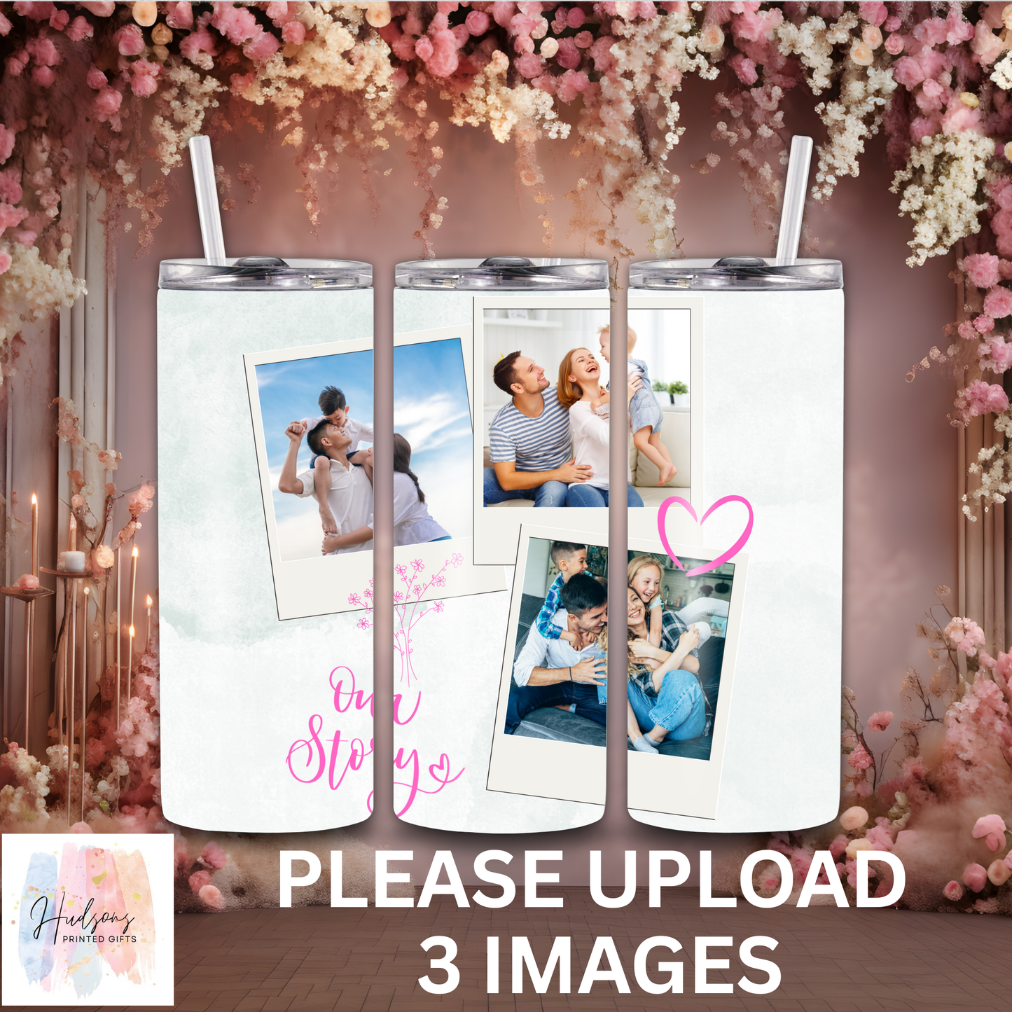 Personalise Your Own Tumbler Our Design (3 IMAGES)