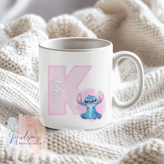 Stitch Cup (Name Personalised) (K)