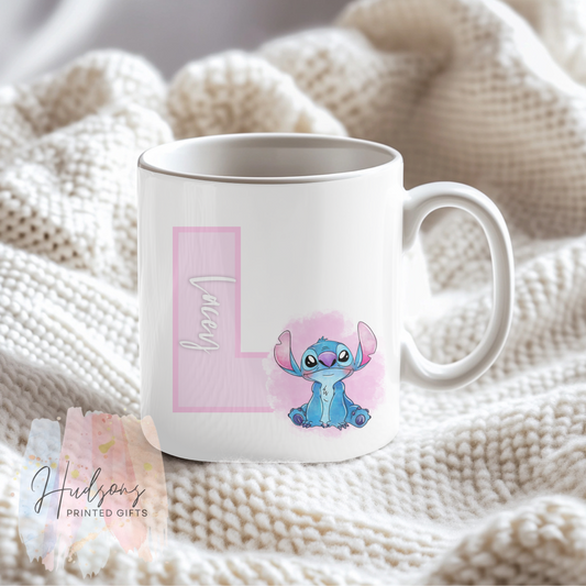 Stitch Cup (Name Personalised) (L)