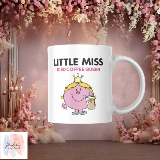 Little Miss Iced Coffee Addict Cup