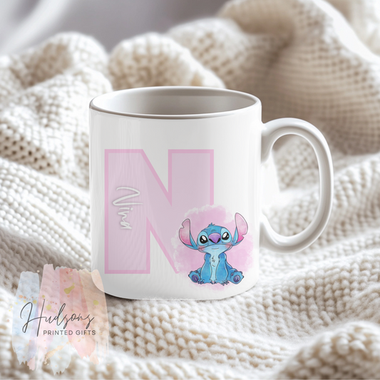 Stitch Cup (Name Personalised) (N)