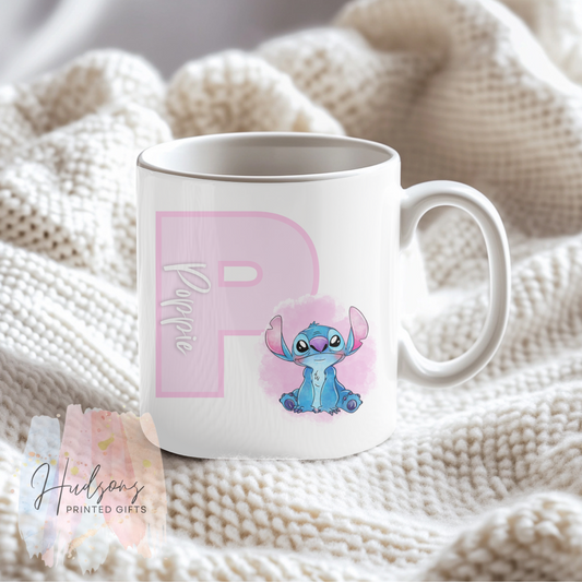 Stitch Cup (Name Personalised) (P)