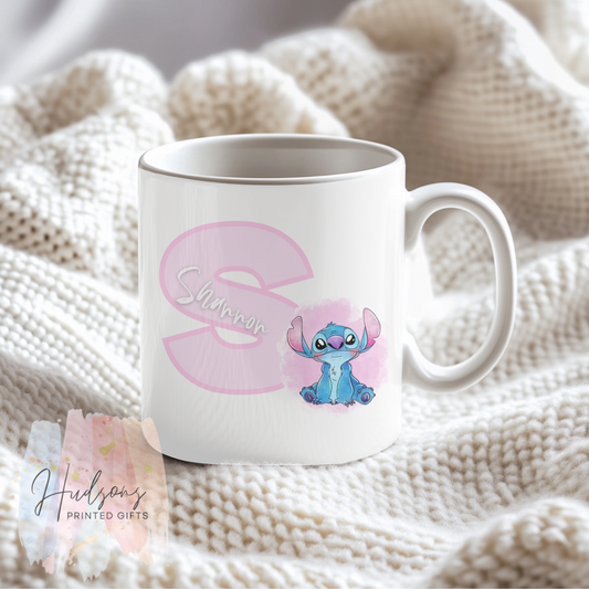 Stitch Cup (Name Personalised) (S)