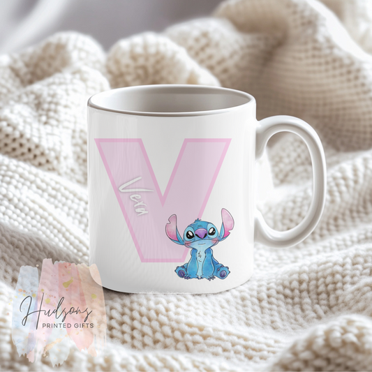 Stitch Cup (Name Personalised) (V)