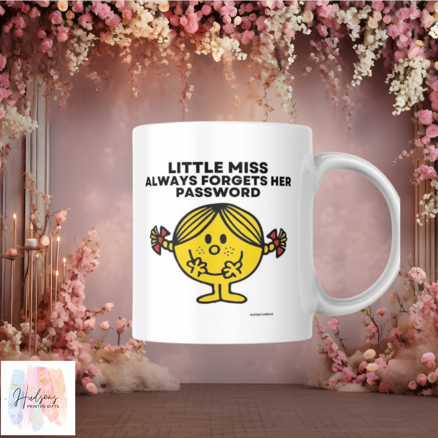 Little Miss Always Forgets Her Password Cup