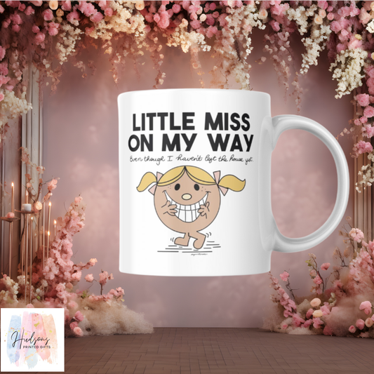 Little Miss On My Way Cup