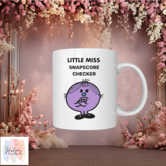 Little Miss Snapscore Checker Cup