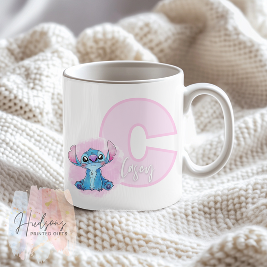 Stitch Cup (Name Personalised) (C)