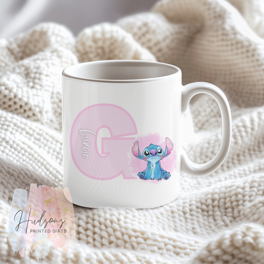 Stitch Cup (Name Personalised) (G)