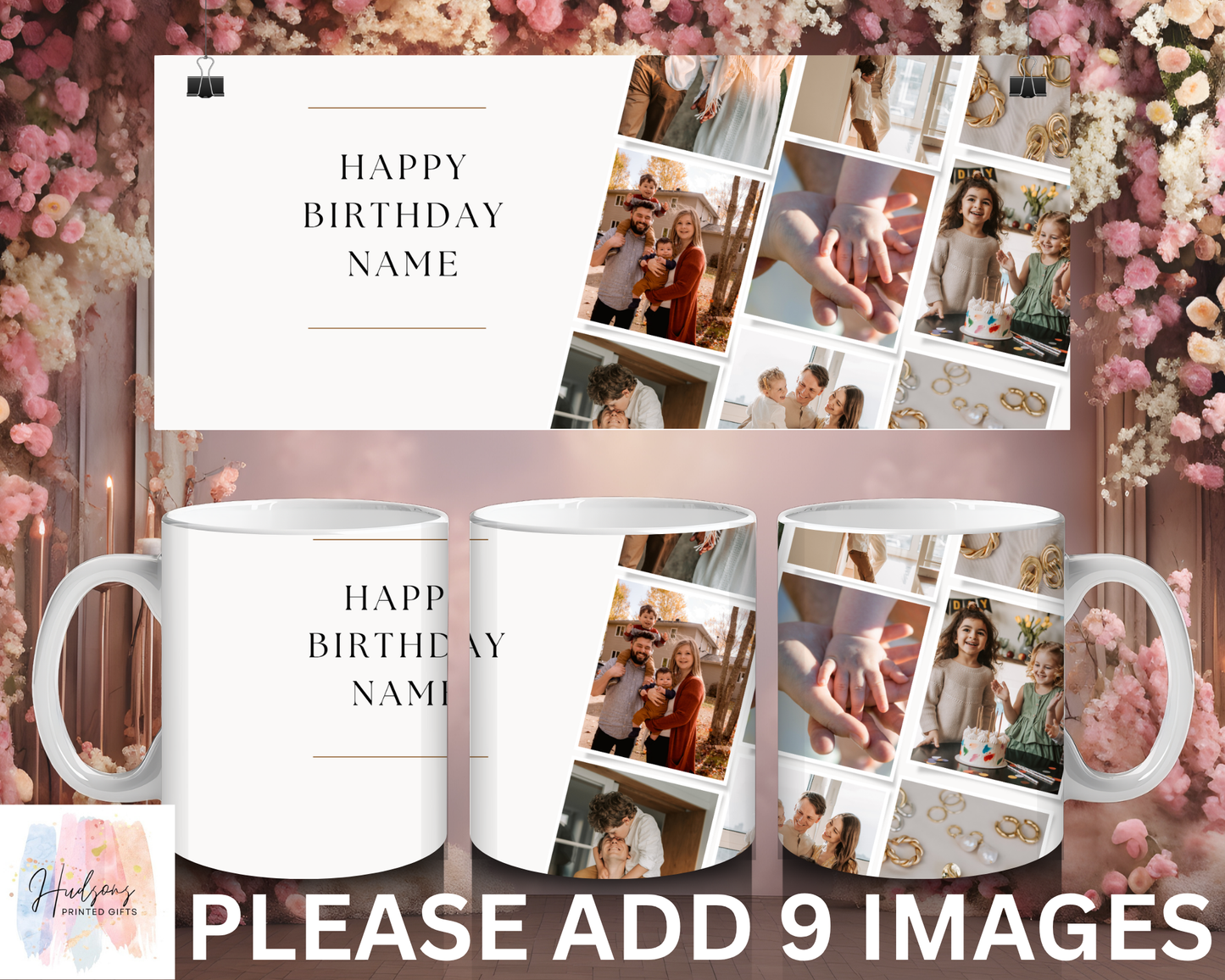 Personalise Your Own Cup (Our Designs) (9 IMAGES)