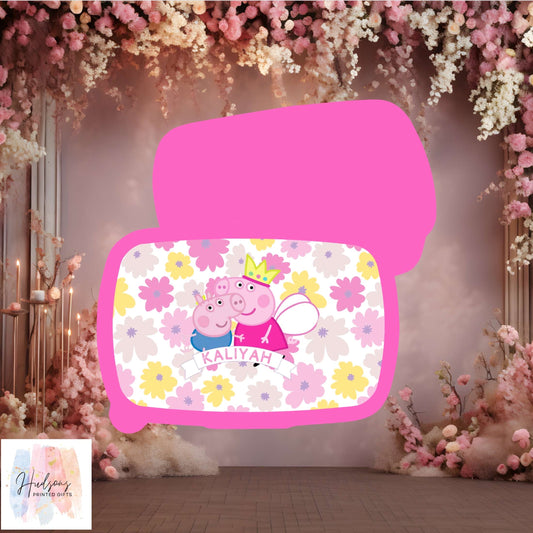 Peppa pig snack box