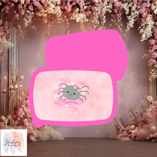 Girly spider snack box